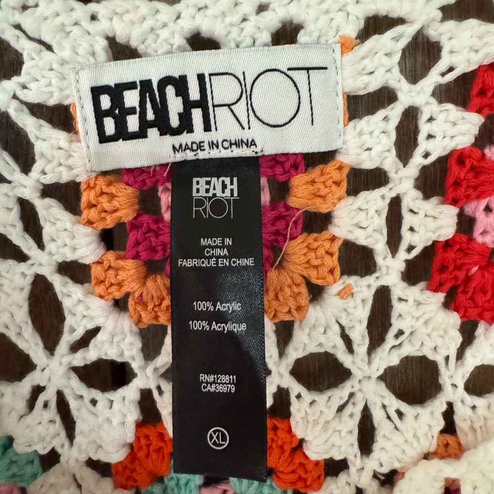 Colorful Crochet Pattern Dress - Picture 5 of 6
